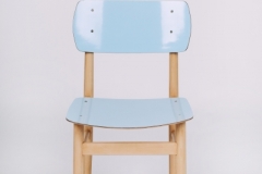 Komplet 3 krzeseł TON (Thonet), lata 60. XX w.